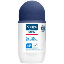 Sanex Men Active Desodorante Roll-On 48H 45Ml