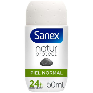 Sanex Natur Protect Desodorante Piedra Alumbre Roll-On 50Ml