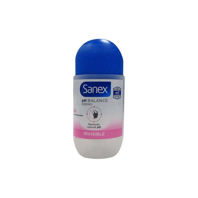 Sanex Ph Balance Desodorante Roll-On Invisible 50Ml