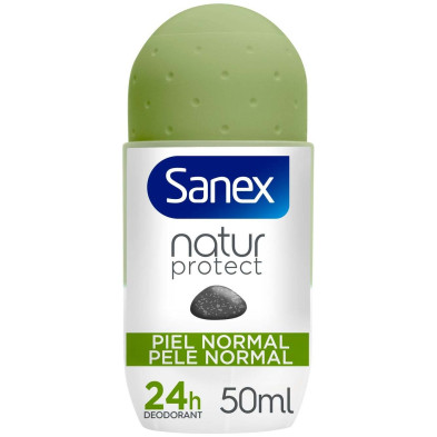 Sanex Natur Protect Desodorante Piedra Alumbre Roll-On 50Ml