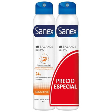Dermo Sensitive Desodorante Vaporizador Dúo 2 X 200 Ml