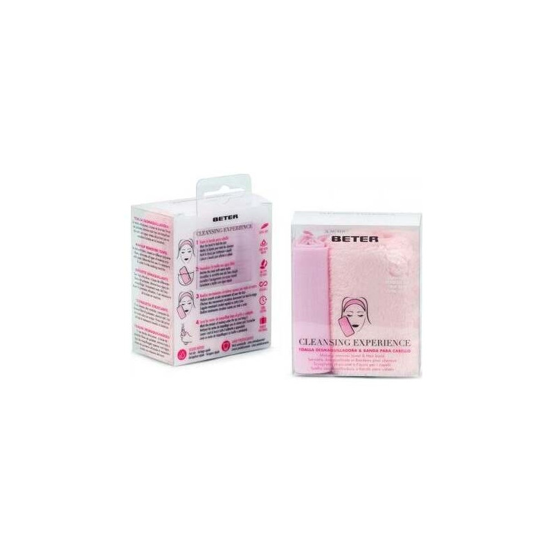 Cleansing Experience Toalla Desmaquilladora + Banda Cabello 2 U Cleansing Experience Toalla Desmaquilladora + Banda Cabello 2 U