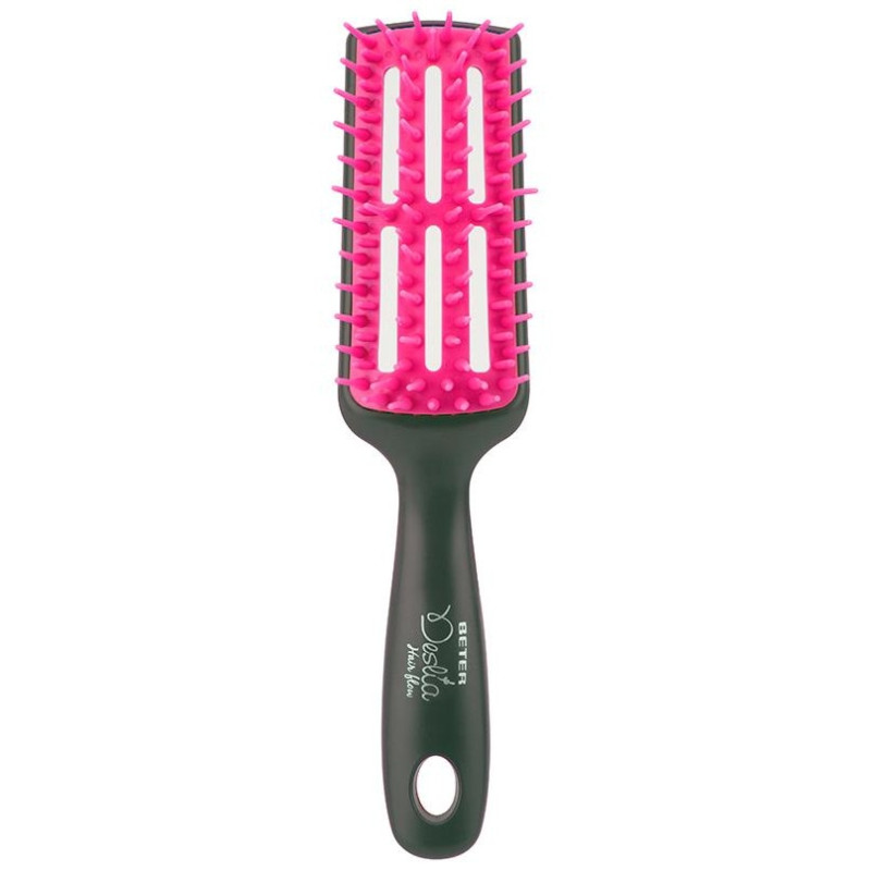 Deslía Hair Flow Cepillo Detangling Esqueleto Fucsia 1 U