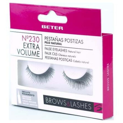 Beter Pestañas Postizas Nro 230 Extra Volumen 1 Par