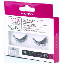 Beter Pestañas Postizas Nro 230 Extra Volumen 1 Par