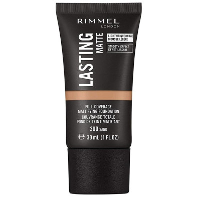 Rimmel Lasting Matte Foundation 300 Sand 30Ml