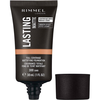 Rimmel Lasting Matte Foundation 300 Sand 30Ml