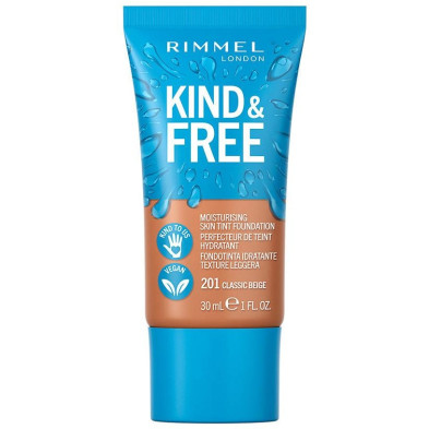 Rimmel Kind Y Free Skin Tint Foundation 201 Classic Beige 30Ml