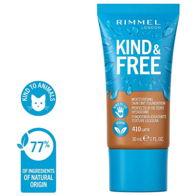 Rimmel Kind Y Free Skin Tint Foundation 410 Latte 30Ml