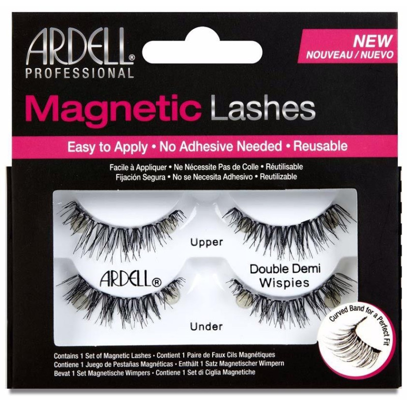 Ardell Magnetic Lashes Pestañas Postizas Double Demi Wispie 4Uds