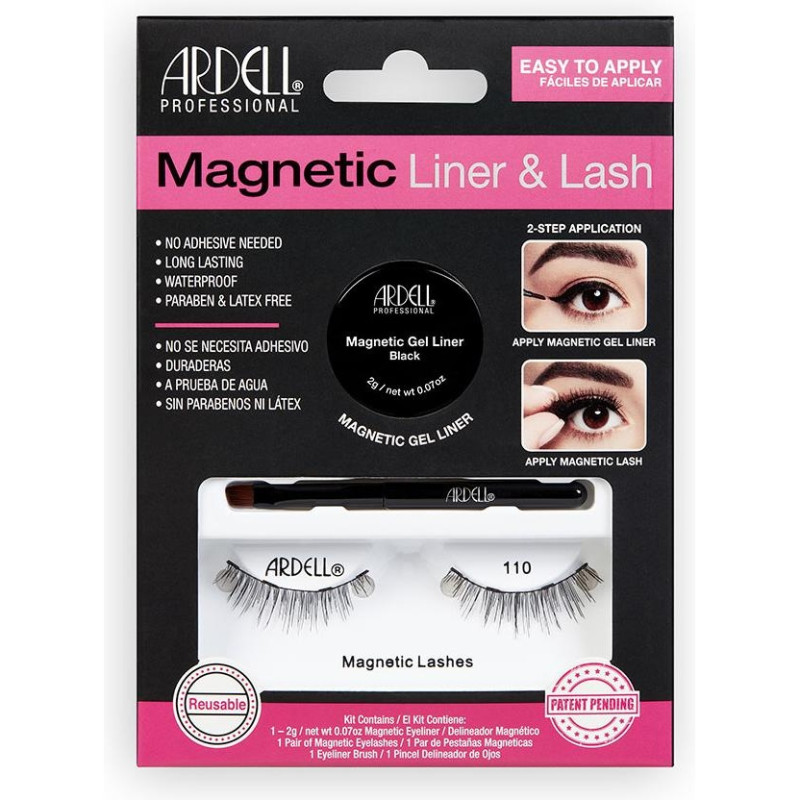 Ardell Kit Magnetic Liner Y Lash 110 Gel Liner + 2 Pestañas