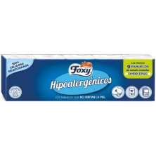 Foxy Hipoalergenicos Pañuelos 10X9Uds