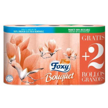 Bouquet Papel Higiénico Color Y Perfume 3 Capas 6 Rollos