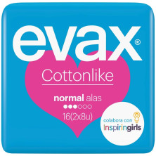 Cottonlike Compresas Normal Alas 64 U