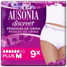 Ausonia Discreet Pant Plus T-M 9Uds