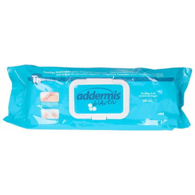 Addermis Biactiv Toallitas Húmedas Para Adultos 60 U