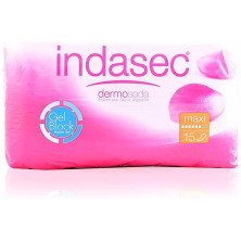 Indasec Maxi Compresas Perdidas Leves 15Uds