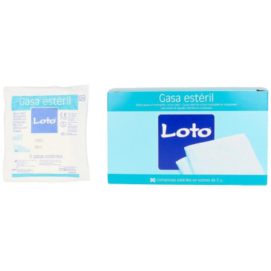 Loto Gasa Suave Hidrófila 100% Algodón 90 U
