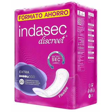 Discreet Compresa Incontinencia Extra 20 U