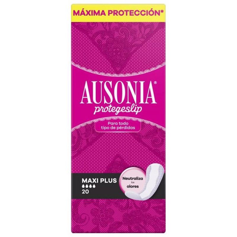 Ausonia Protegeslip Maxiplus 20 U
