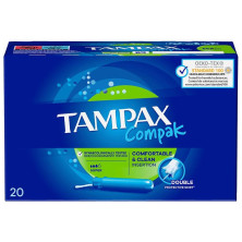 Tampax Compak Tampón Super 20 U