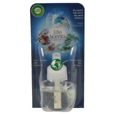 Air-Wick Ambientador Electrico Recambio Oasis Turquesa 17 Ml