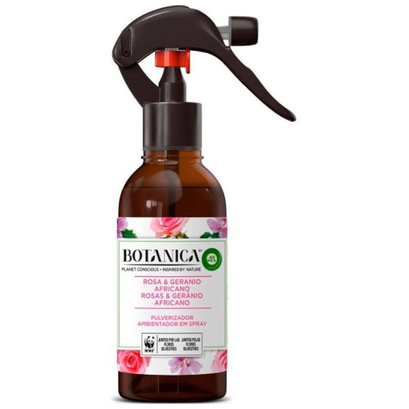 Air Wick Botánica Pulverizador Rosa Y Geranio 236Ml