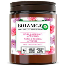 Air Wick Botanica Vela Rosa Y Geranio 205G
