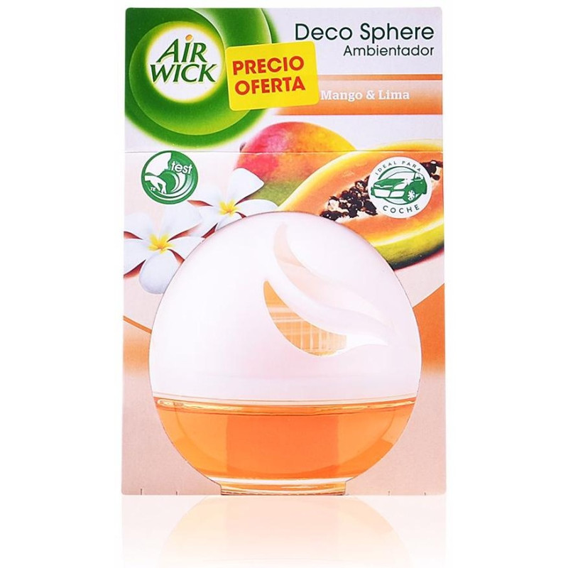 Air Wick Deco Sphere Ambientador Mango Y Lima 75Ml