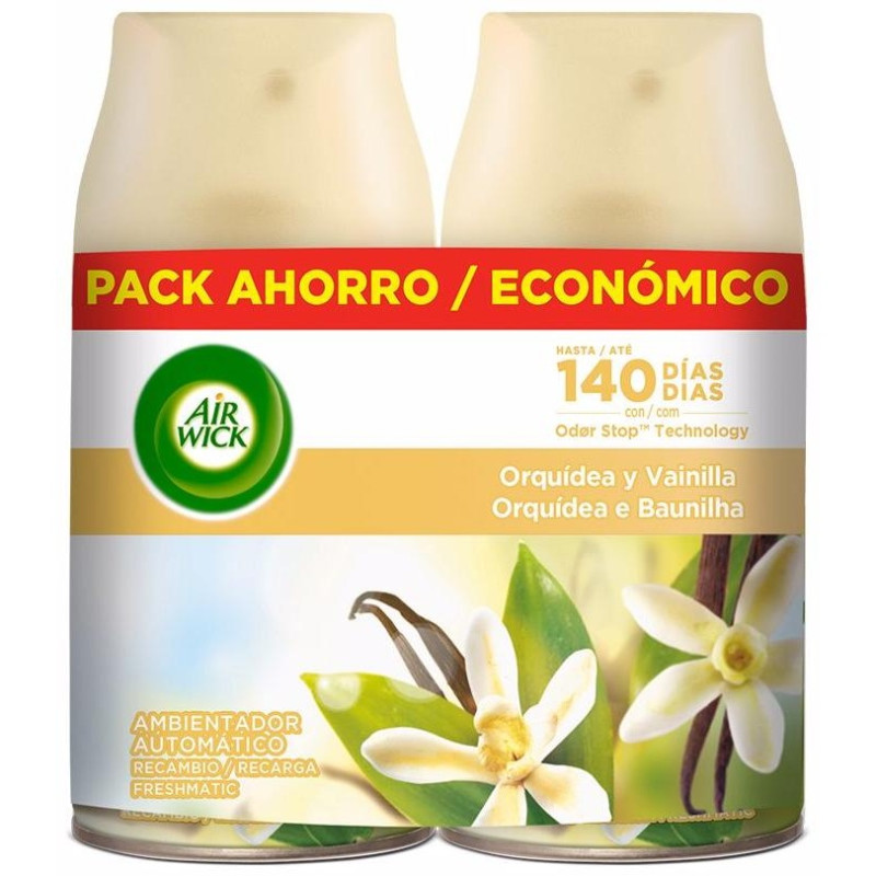 Air Wick Freshmatic Recambio Vainilla Orquídea 2X250Ml