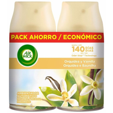 Air Wick Freshmatic Recambio Vainilla Orquídea 2X250Ml