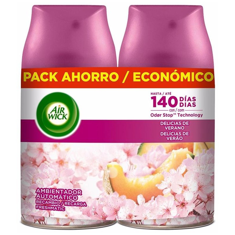 Freshmatic Ambientador Recambio Duplo Delicias 2 X 250 Ml