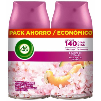 Freshmatic Ambientador Recambio Duplo Delicias 2 X 250 Ml