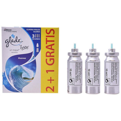 Sc Johnson Ambientador Recambio Marine 3Uds