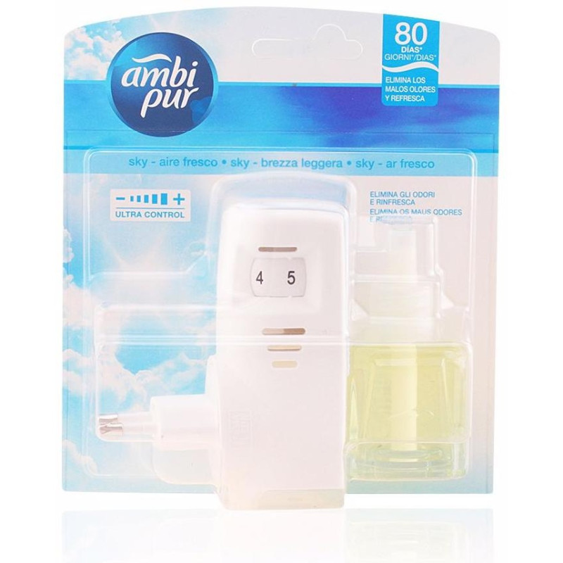 Ambi Pur Electrico Ambientador Completo Sky 215Ml