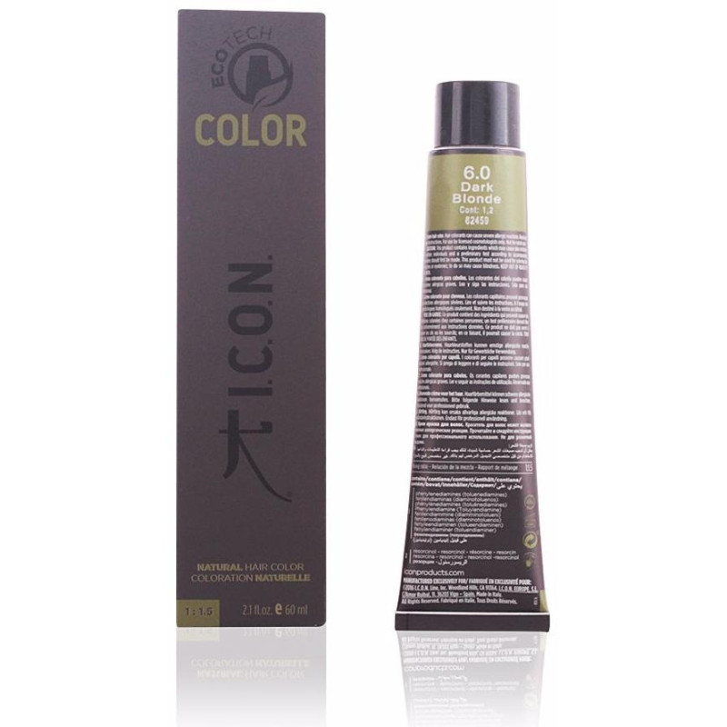 I.C.O.N. Ecotech Color Natural 6.0 Dark Blonde 60Ml