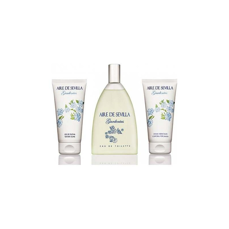 Aire De Sevilla Kit Perfume + Gel De Ducha + Crema Gardenia