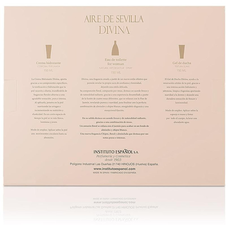 Aire De Sevilla Divina Lote 3 Pz
