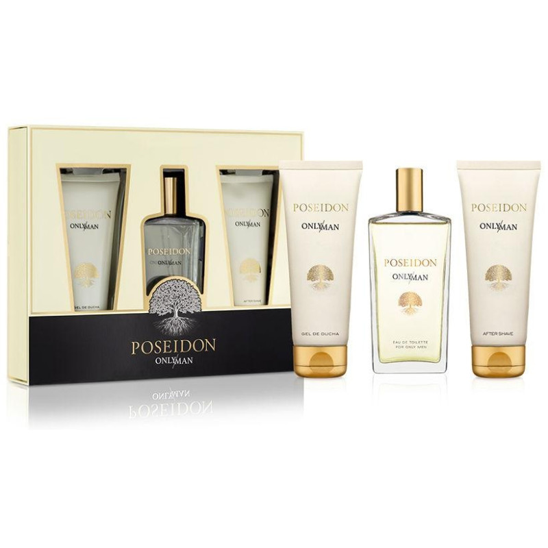 Poseidon Only Man Lote 3 Pz