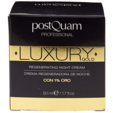Postquam Luxury Gold Crema Regeneradora De Noche 50Ml