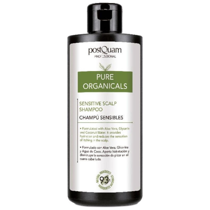 Postquam Pure Organicals Sensitive Scalp Shampoo 400Ml Postquam Pure Organicals Sensitive Scalp Shampoo 400Ml