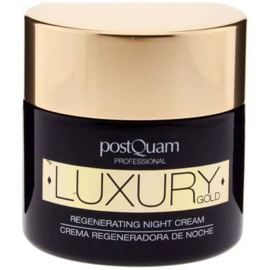 Postquam Luxury Gold Crema Regeneradora De Noche 50Ml