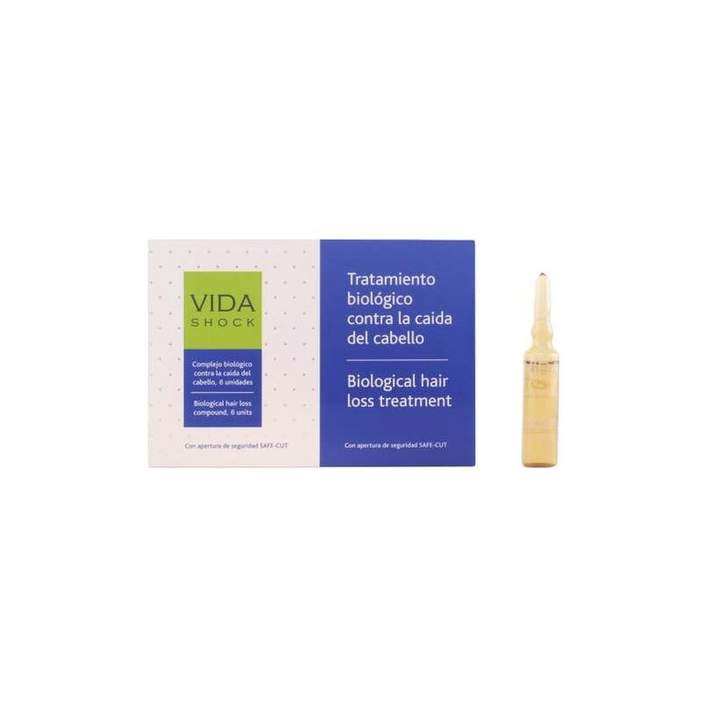 Vida Shock Anticaída Estuche 6 Ampollas X 10 Ml