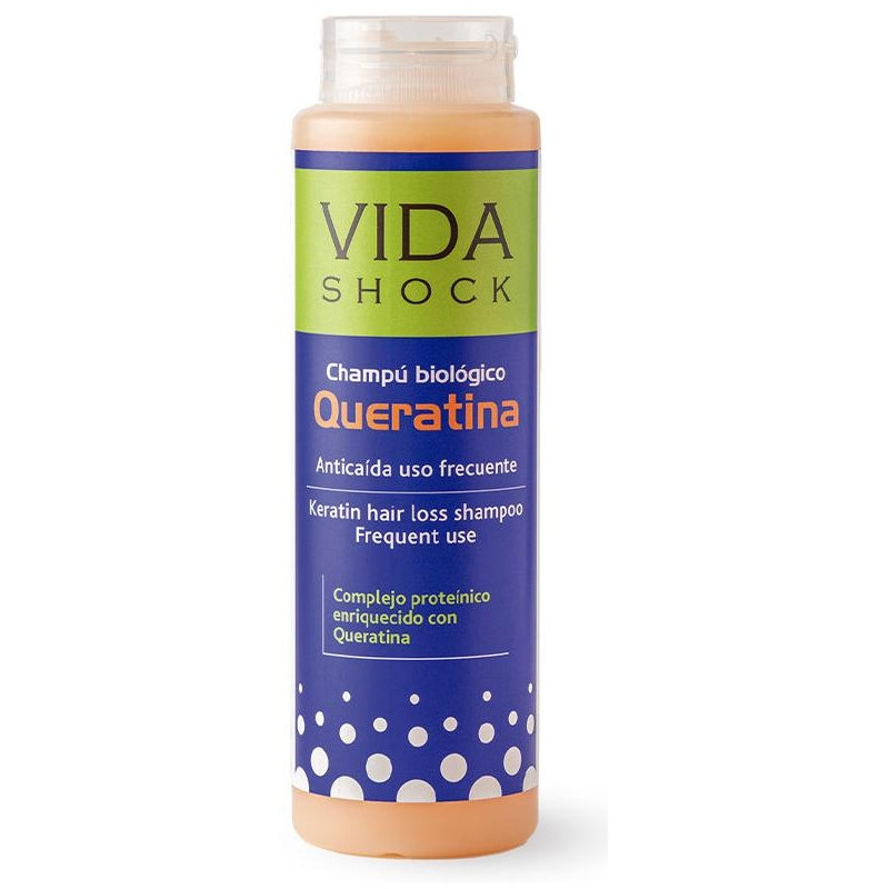 Vida Shock Anticaída Champú Queratina Biológico 300 Ml