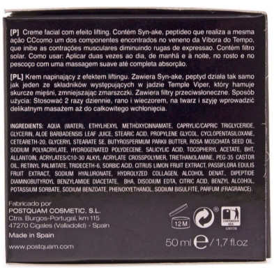 Postquam Renergie Syn-Ake Crema 50Ml