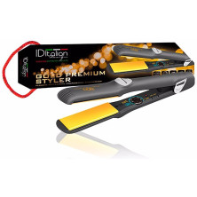 Italian Design Gold Premiun Styler Plancha Cabello 1Ud