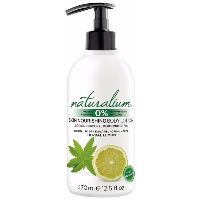 Naturalium Herbal Lemon Loción Hidratante Corporal 370Ml