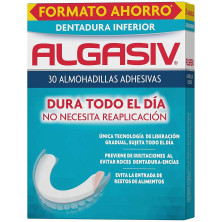 Algasiv Almohadillas Adhesivas Protesis Inferior 30Uds