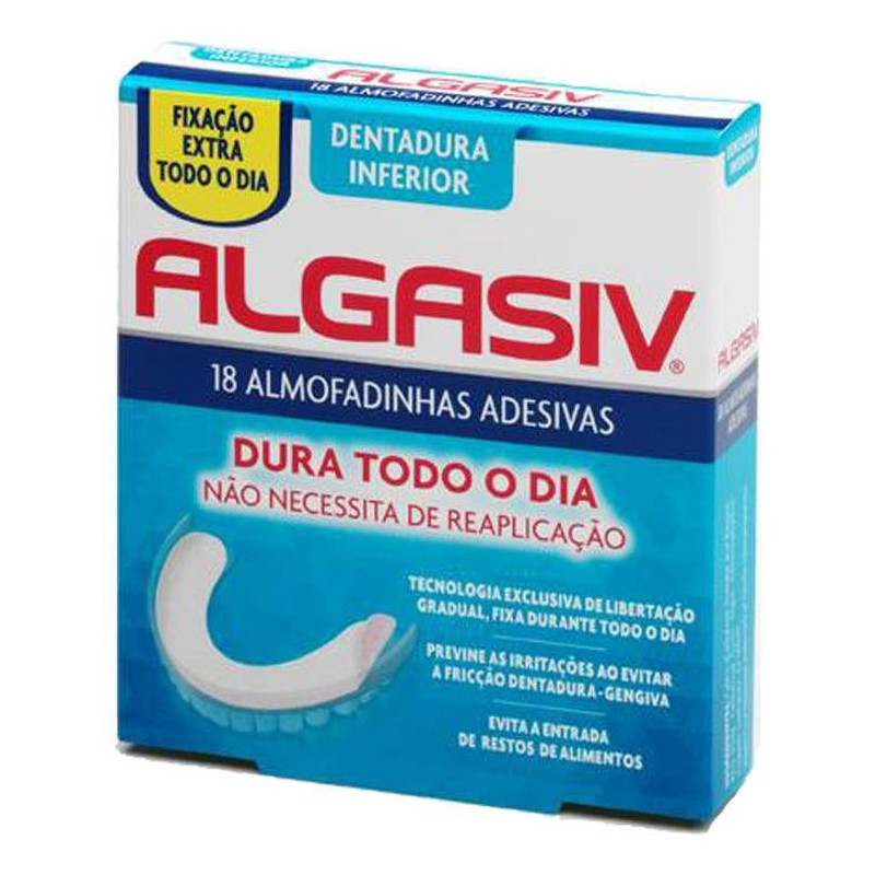 Algasiv Inferior Almohadillas Adhesivas 18 U