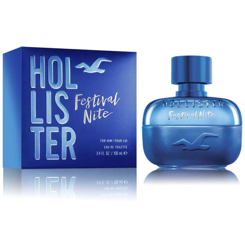 Hollister California Festival Nite For Him Eau De Toilette 100Ml